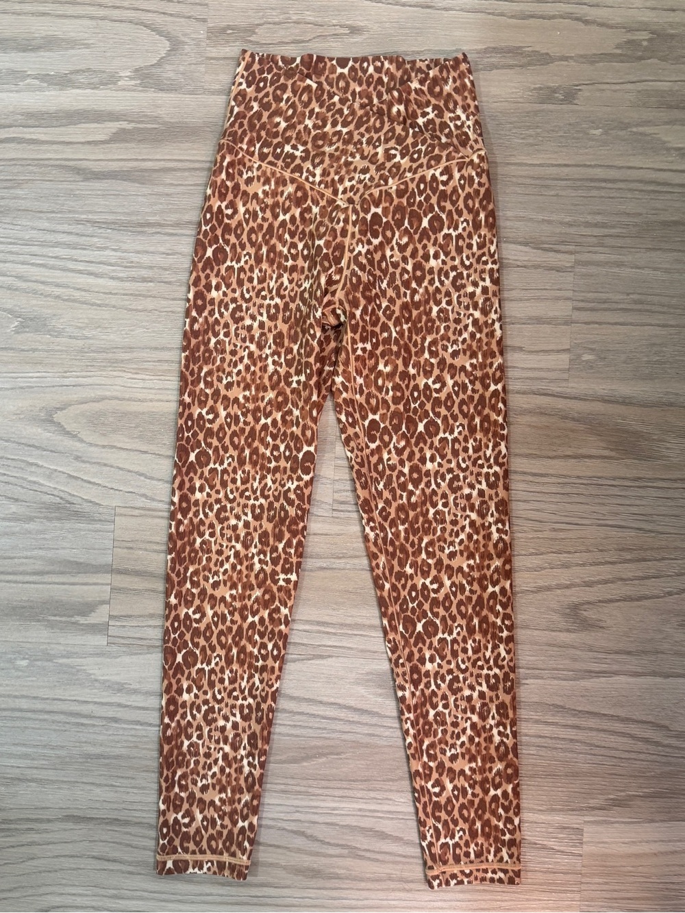 Aerie Real Me Crossover Leopard Leggings Yoga Pilates Athleisure Pants Medium